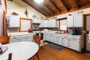 Microwave, oven, stovetop