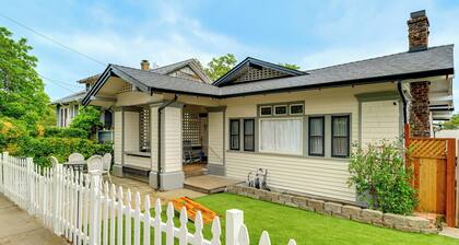Steps to Main St! Restored Sonora Bungalow w/ Yard