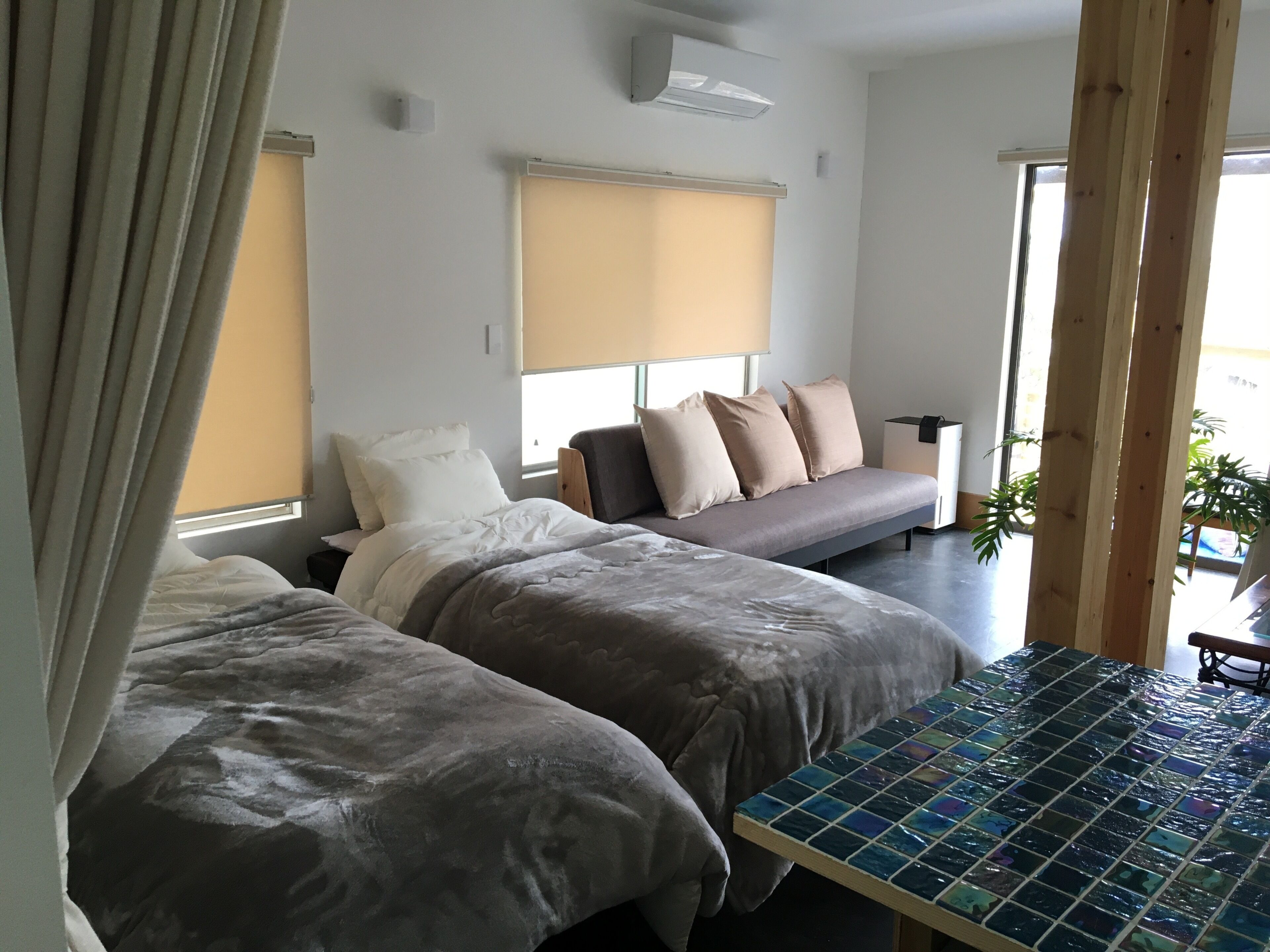 2 多间卧室、熨斗/熨衣板、WiFi、床单