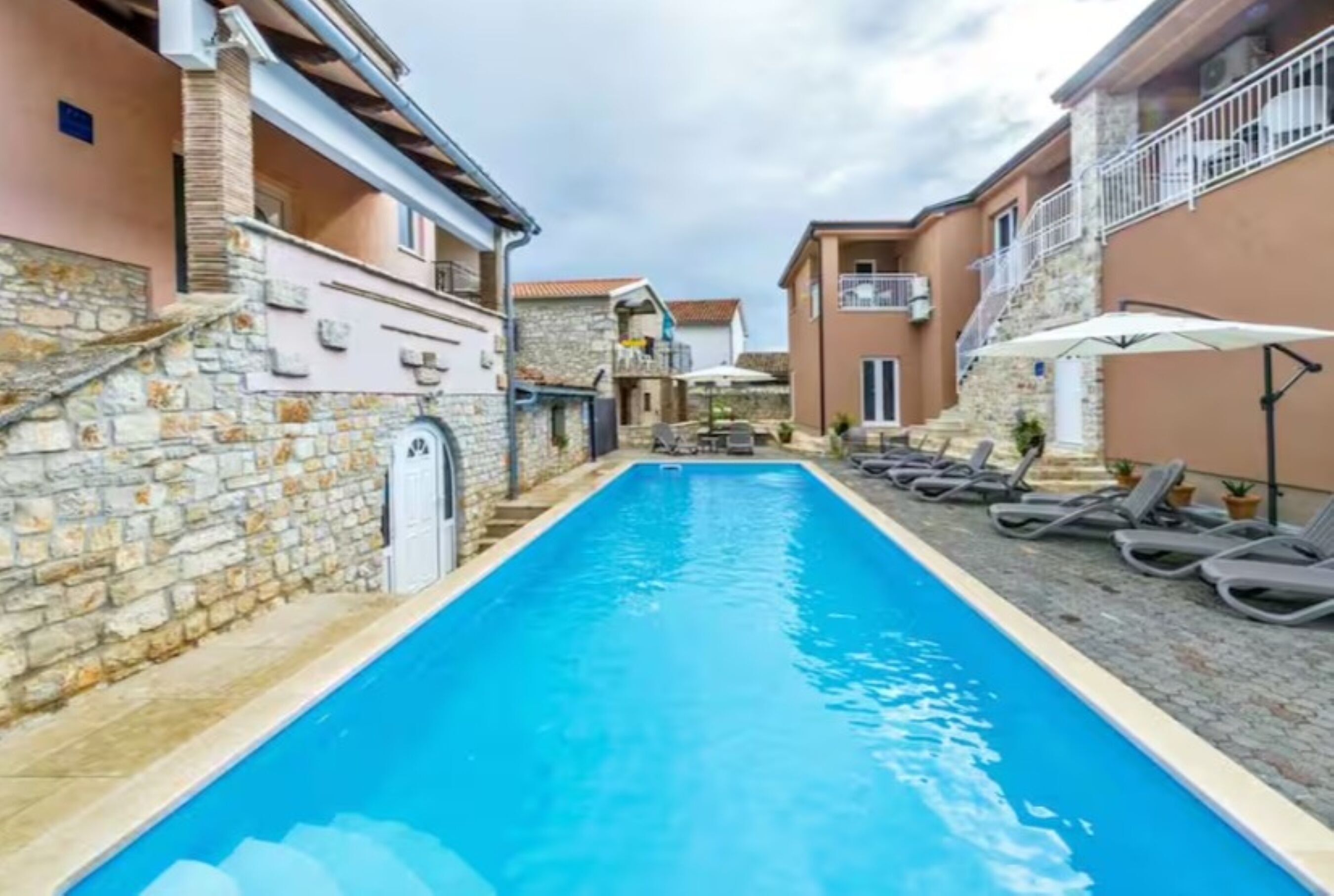 Apartment, 1 Bedroom, Smoking, Balcony | Pool | Outdoor pool