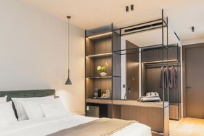 Superior Double Room | In-room safe, blackout curtains, soundproofing, free WiFi