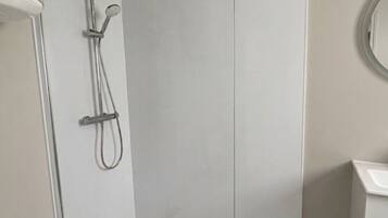 Hair dryer, toilet paper