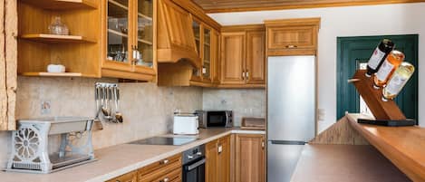 Villa, 2 Schlafzimmer, eigener Pool, Meerblick | Eigene Küche | Großer Kühlschrank, Mikrowelle, Ofen, Herdplatte