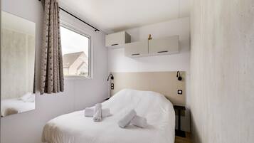 Chalet | 2 slaapkamers, beddengoed