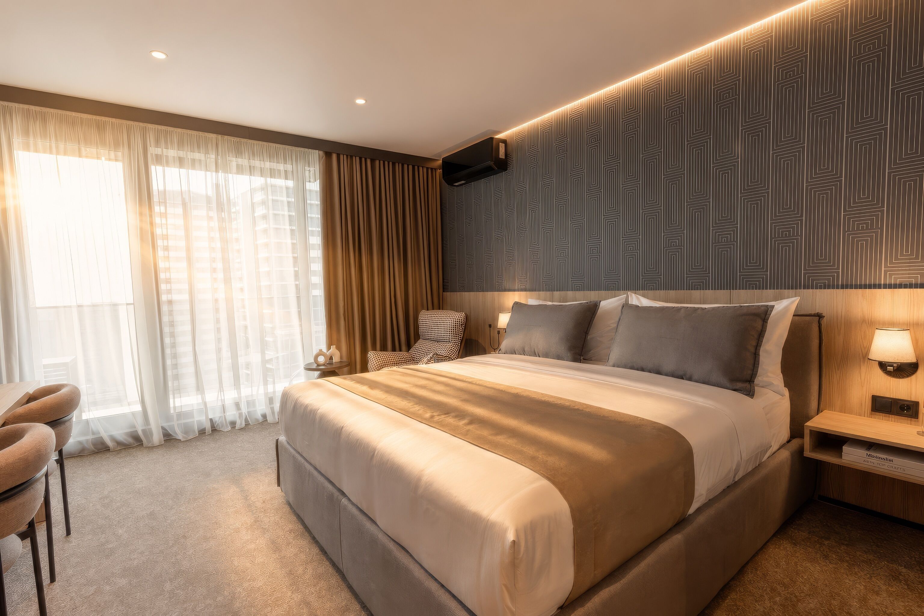 Kahden hengen standard-huone, parveke, merinäköala