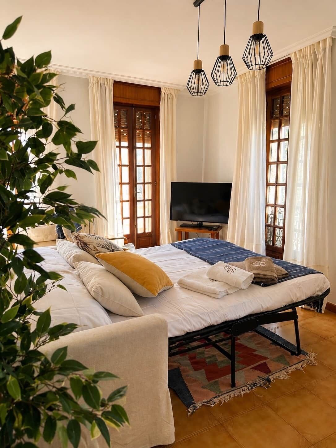 Salón sofá cama