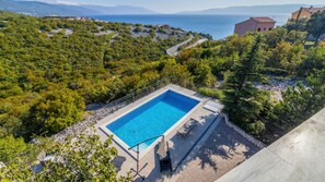 Pool - Villa Serenata pool Novi Vinodoski by Villas Guide (Novi Vinodolski)