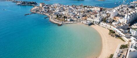 On the beach