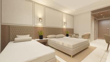 Junior suite, 1 kingsize bed | Een laptopwerkplek, gratis wifi