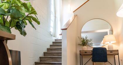 2 BR + Free Private Parking - Sun Filled Tall Windows-Exposed Beam High Ceilings