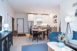 Living area - Professionally designed 2 bedroom, 2 bath condo in Mackenzie Village- your Mountain Escape awaits! (Revelstoke)