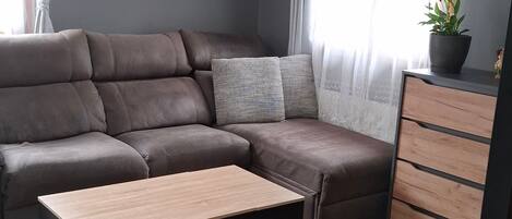Televisión, chimenea y tenis de mesa