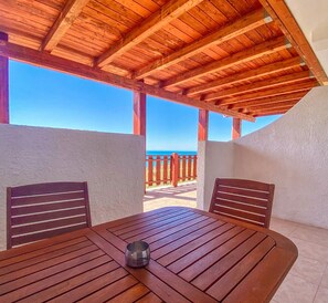 Outdoor dining - Residence Mattinatella - Apartment 3 (Mattinata)