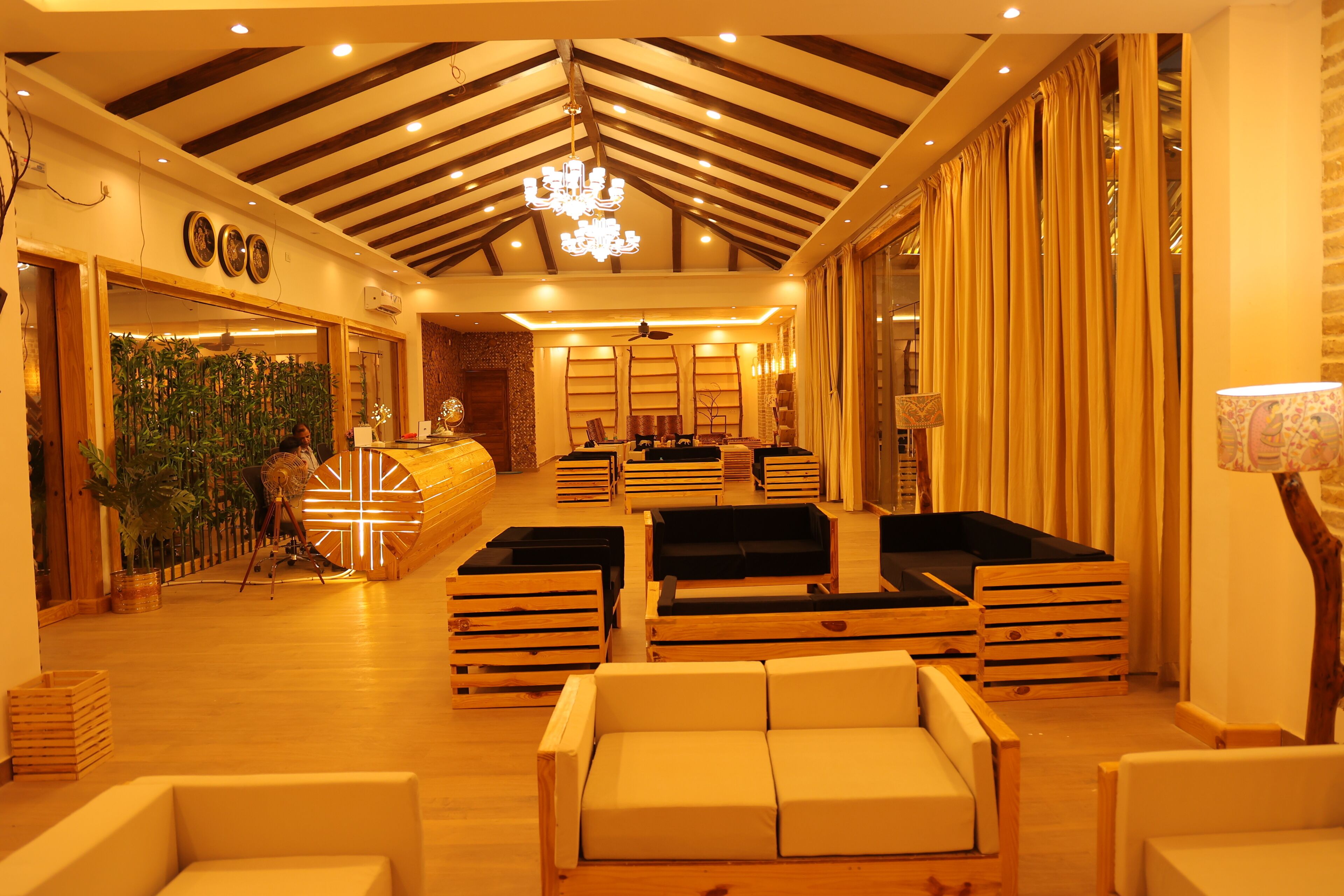 Reception hall