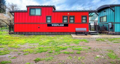 Chama Crossing - Tiny Train Next to Railroad - Dog Friendly