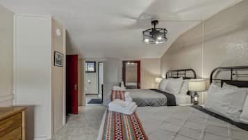 4 habitaciones, tabla de planchar con plancha y wifi gratis