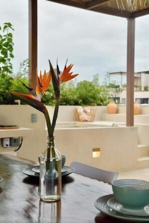 Udendørs spisemuligheder