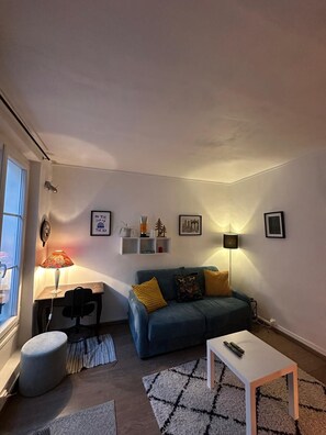 Living area - Vrbo Property (Paris)