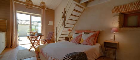 1 chambre, fer et planche Ă repasser, Wi-Fi, literie fournie