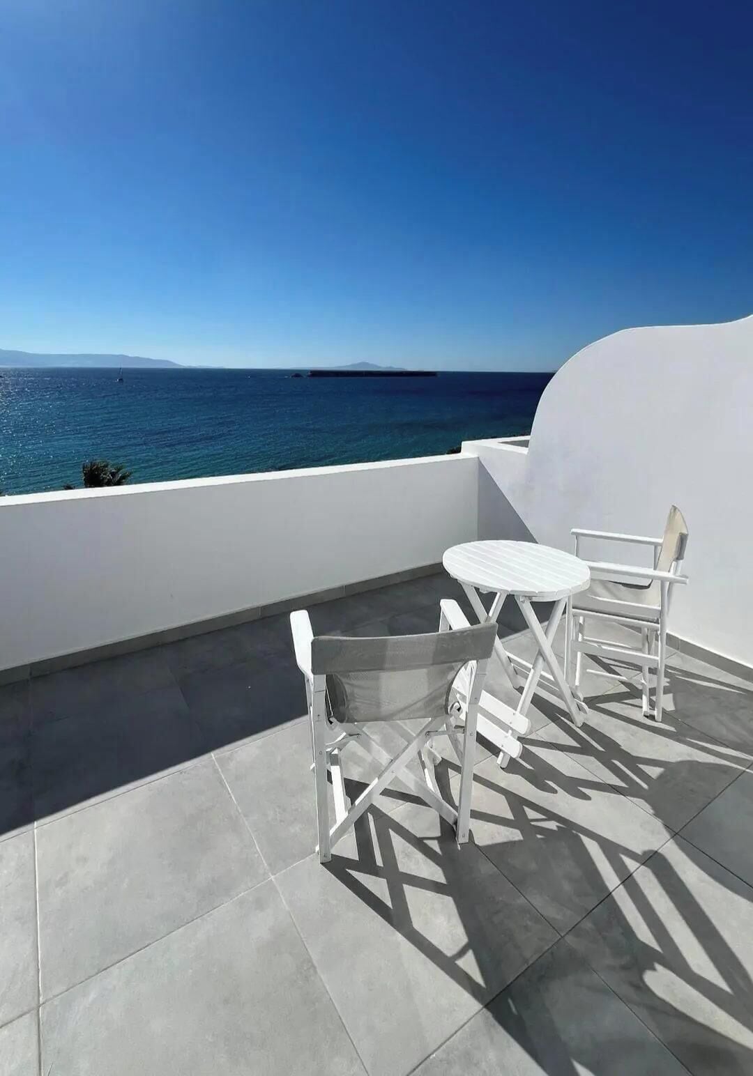 Superior Double Room, Beach View | Terrace/patio