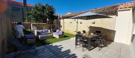 Restauration en plein air
