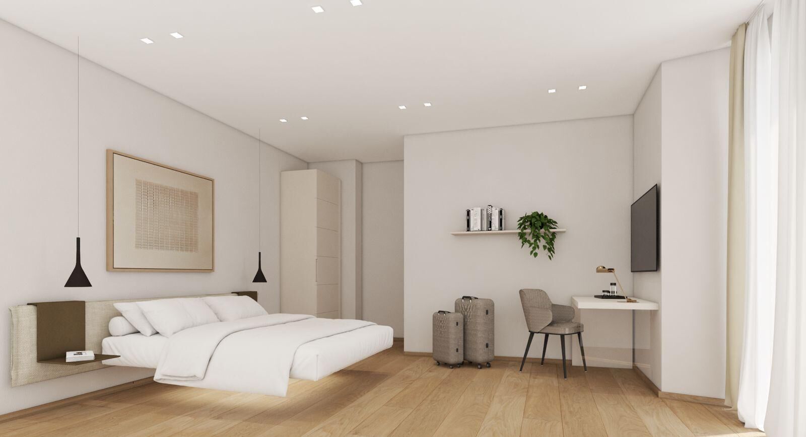 Superior Apartment | In-room safe, desk, laptop workspace, blackout drapes