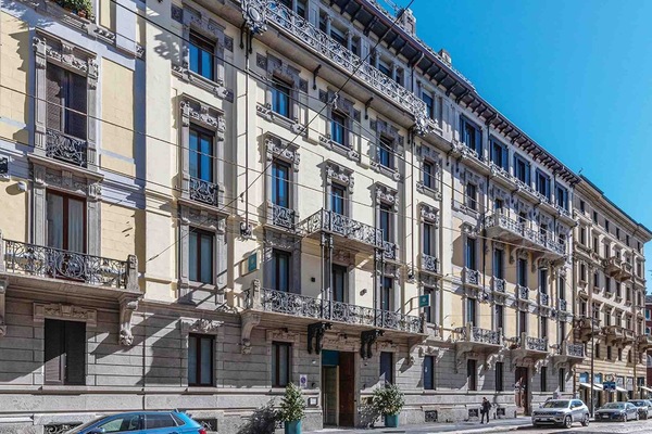 Facciata della struttura