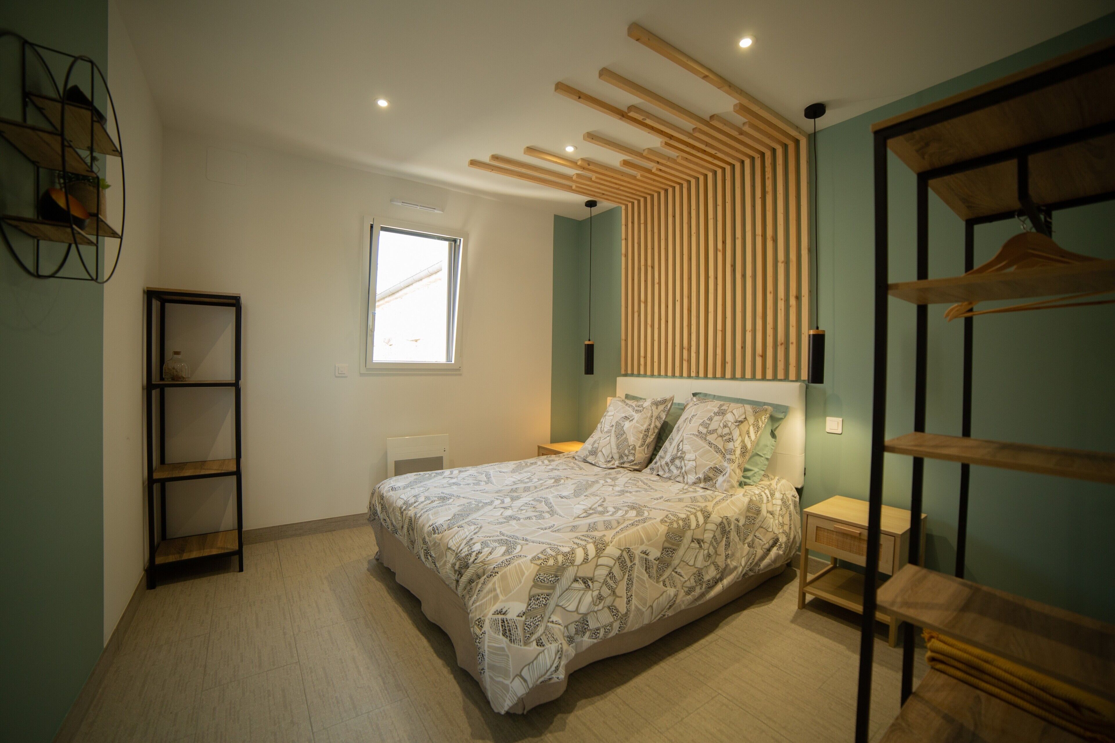 2 chambres, fer et planche à repasser, Wi-Fi, literie fournie