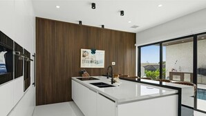 Private kitchen - 4BR Marco Island home with heated pool, WiFi, and full kitchen. (Marco Island)