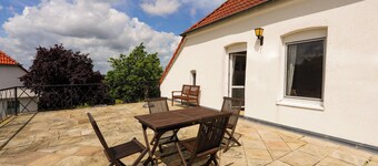 Vacation apartment with sun terrace on the island of Usedom