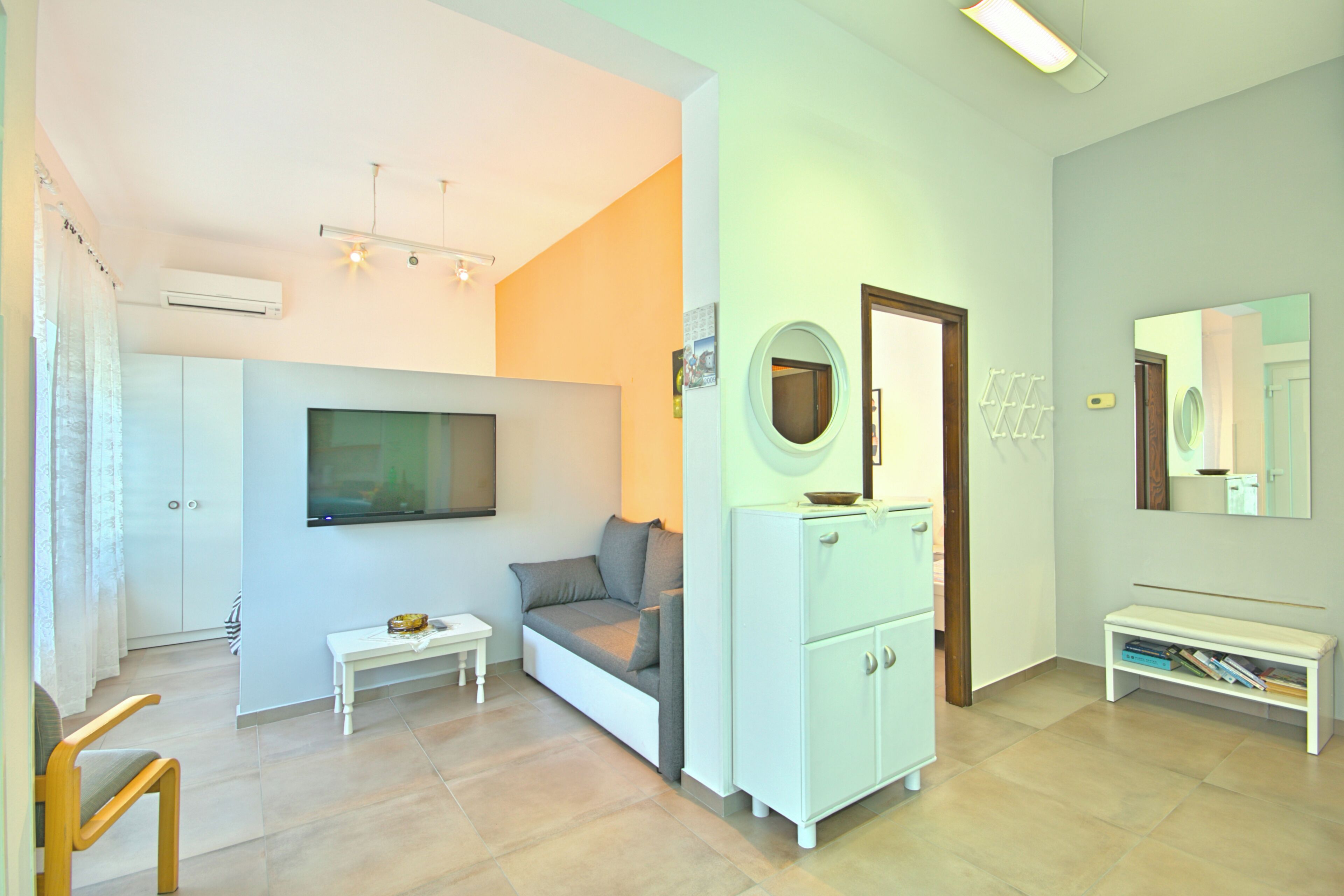 Apartment, 1 Schlafzimmer, Raucher, Terrasse | Wohnzimmer