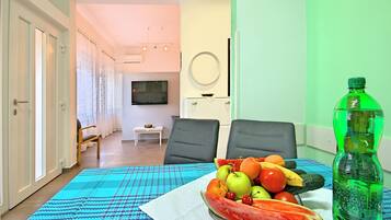 Apartment, 1 Schlafzimmer, Raucher, Terrasse | Wohnzimmer