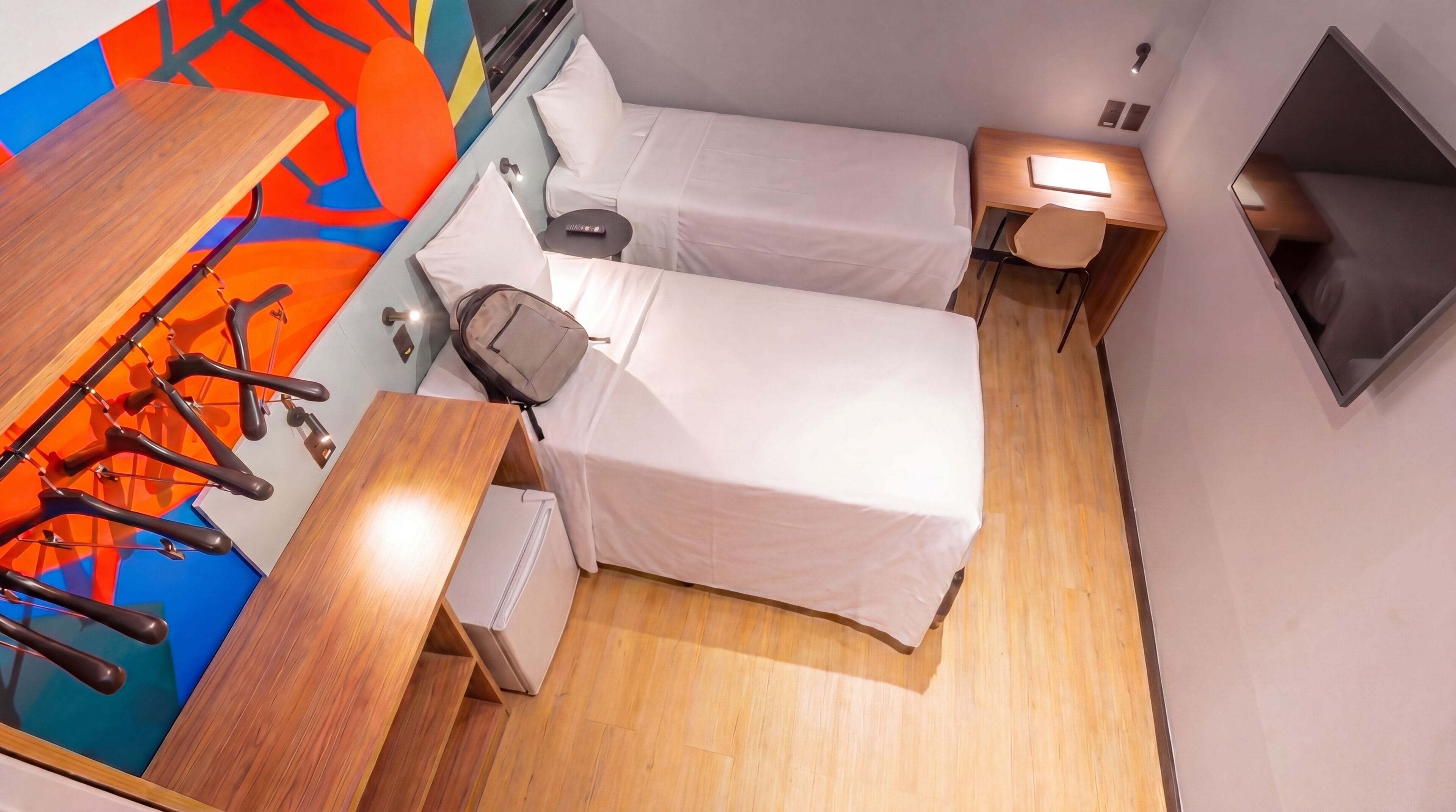 Departamento, 2 camas individuales