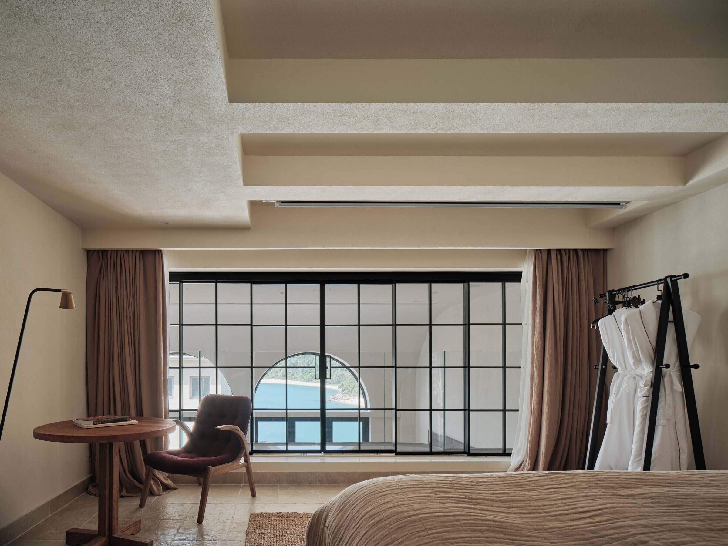 Chambre Double Design | Coin séjour