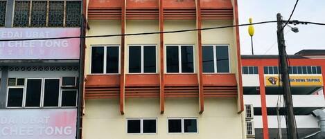 Fassade der Unterkunft