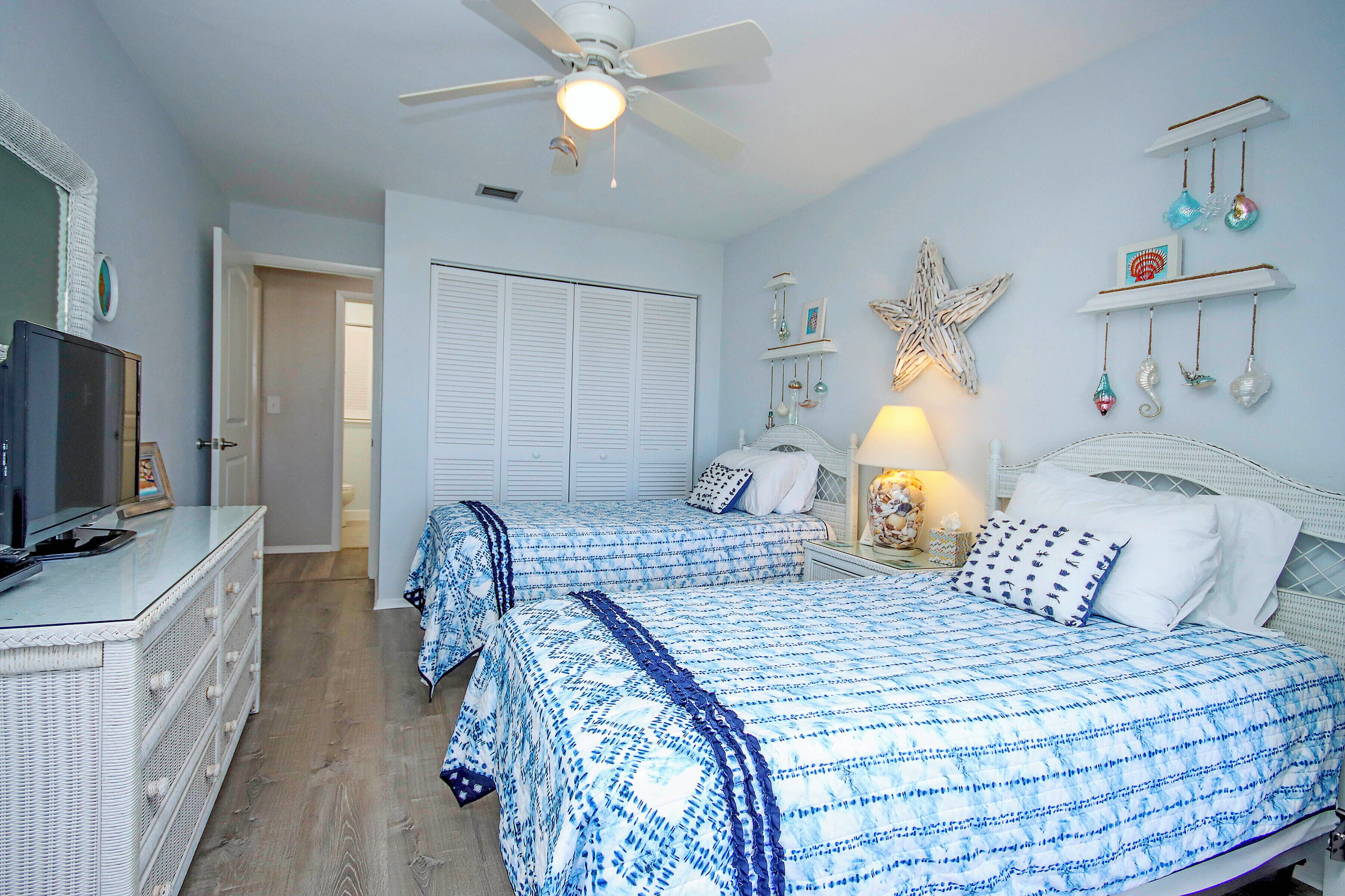 2 bedrooms, desk, iron/ironing board, free WiFi