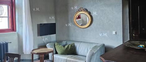 Classic-Apartment, Parkblick | Wohnbereich