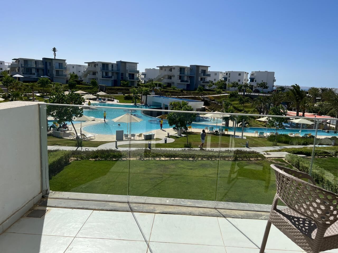 Chalet, 3 chambres, vue lagon | Piscine
