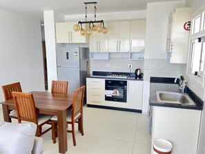 Chalet, 3 Bedrooms, Lagoon View | Private kitchen - Fouka North Coast ST5-95-01-01 (El Dabaa)
