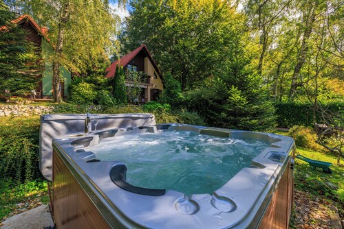 Vacation home in the countryside - natural idyll with whirlpool & pool for 4-5 people