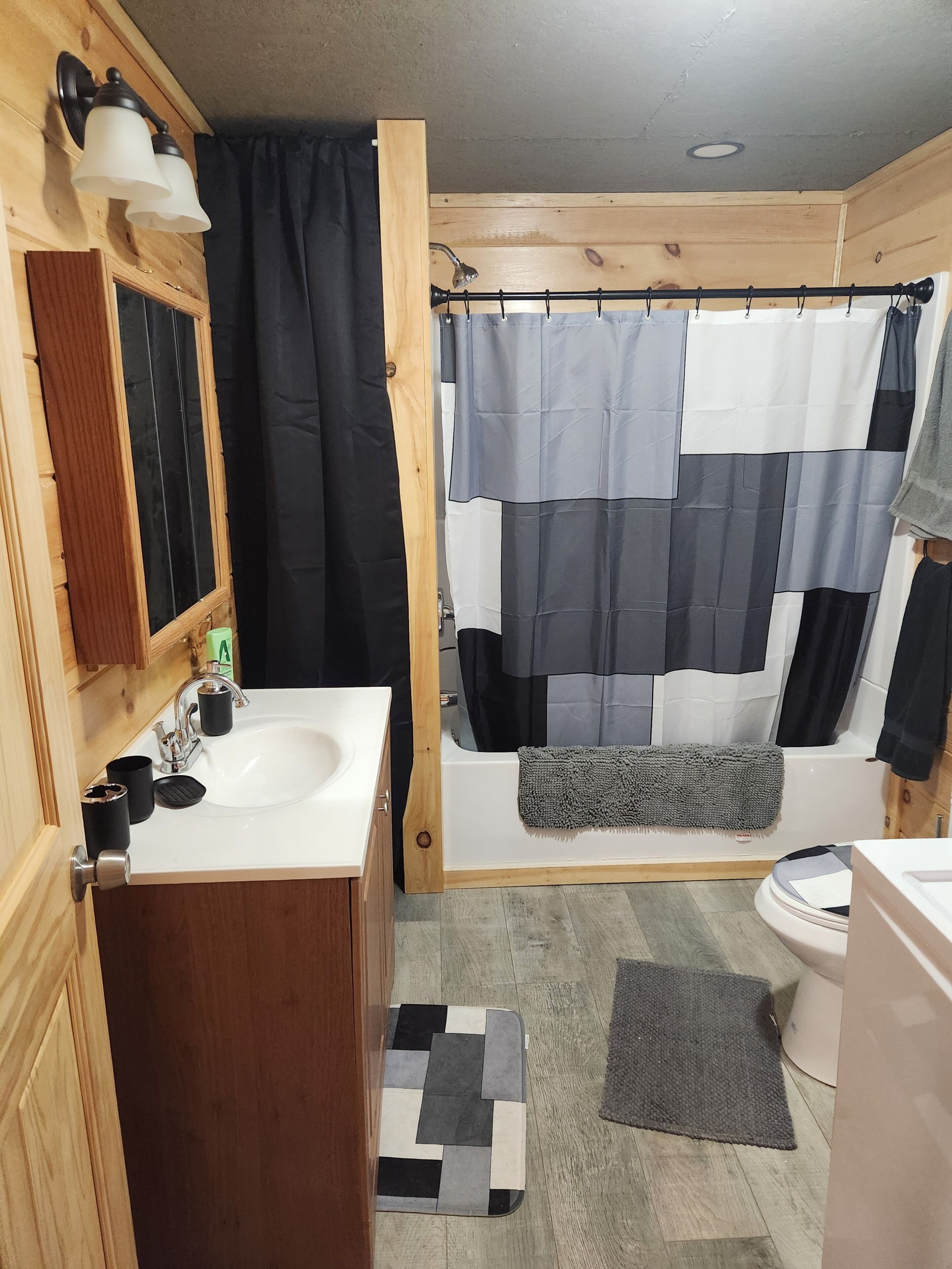 Towels, toilet paper