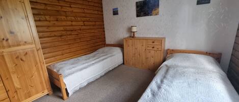 2 chambres, Wi-Fi, literie fournie