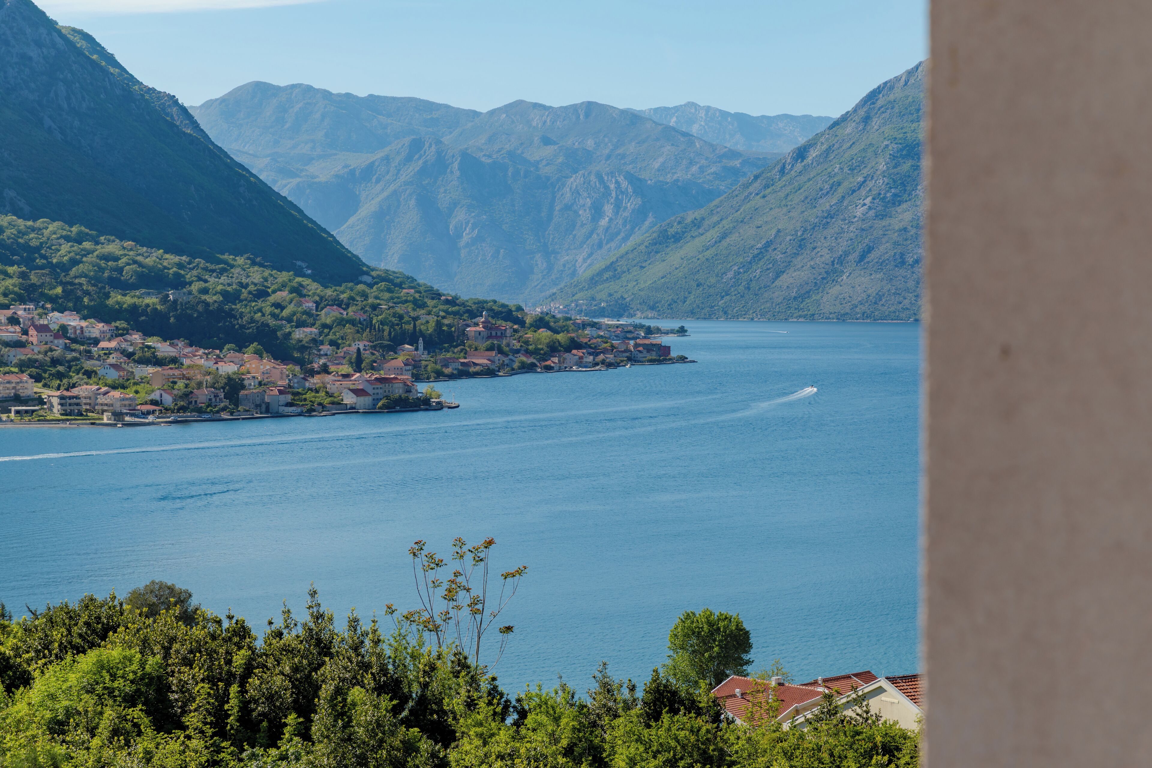 Vista des de l'allotjament