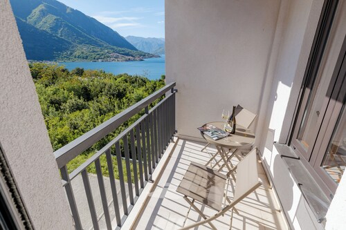 Experience luxury living with breathtaking views of the Bay of Kotor