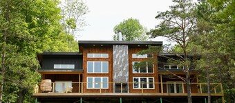 Secluded 4 bedroom cabin on a private pond.