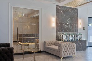 Lobby - Elegant Apartment with Balcony | Air Conditioning | Close to the Spa. (Ciechocinek)