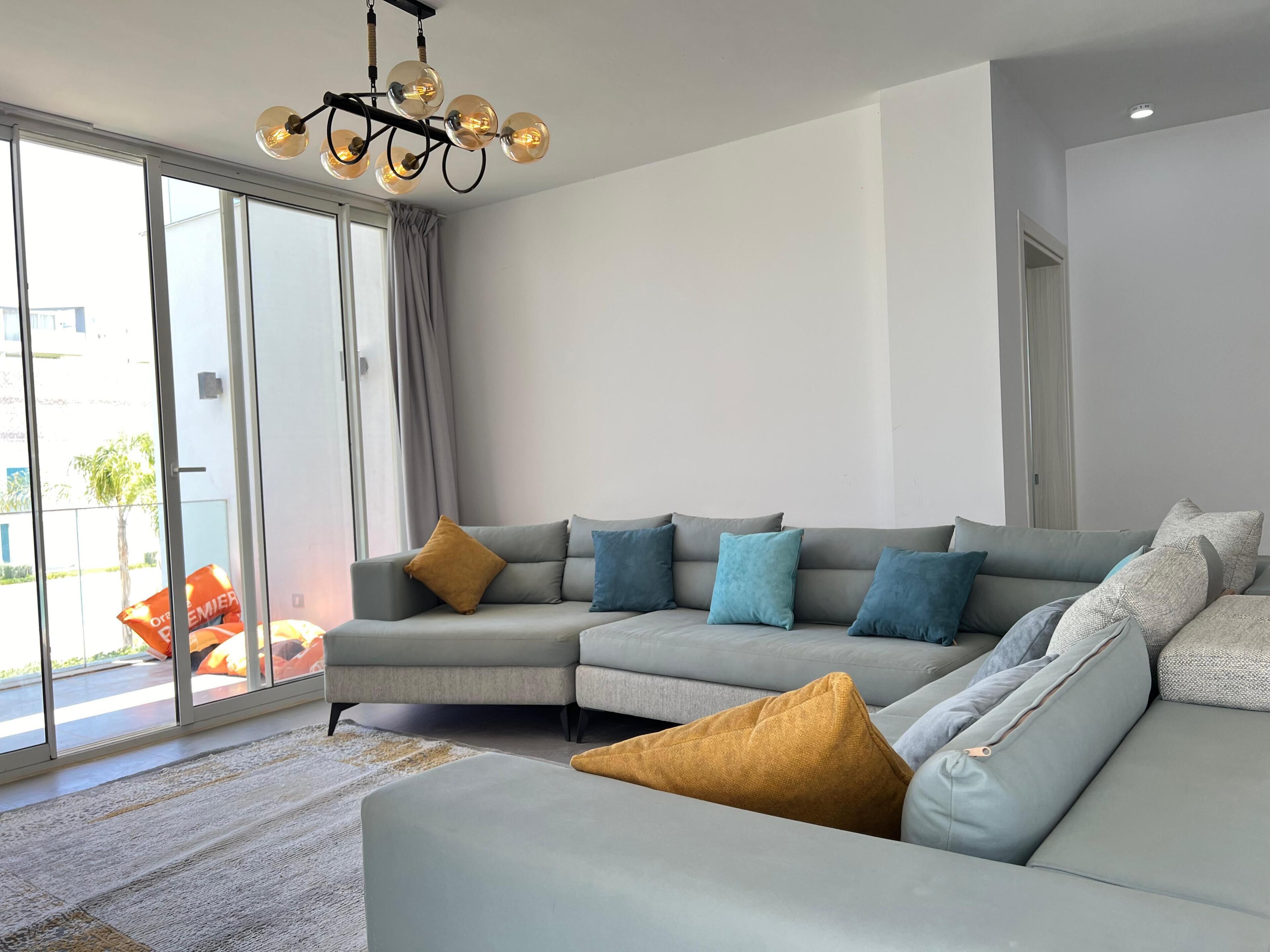 Chalet, 3 habitaciones, vista a la laguna | Área de sala de estar