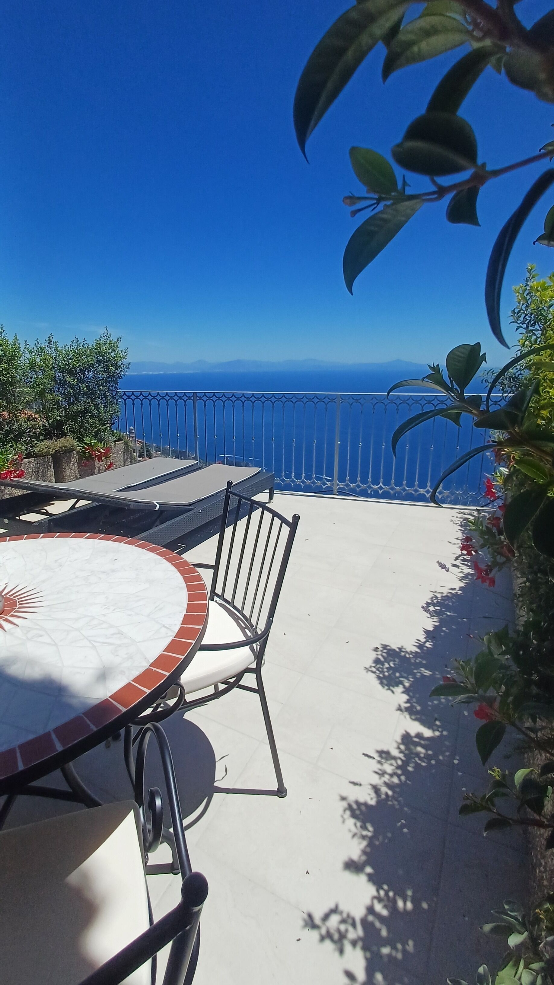 Triple Room, Sea View (Leo) | Terrace/patio