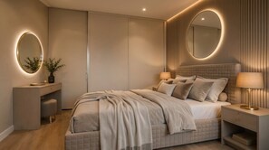 Deluxe Studio, 1 King Bed, City View | Laptop workspace, free WiFi - CitiHome Penthouses (Gibraltar)