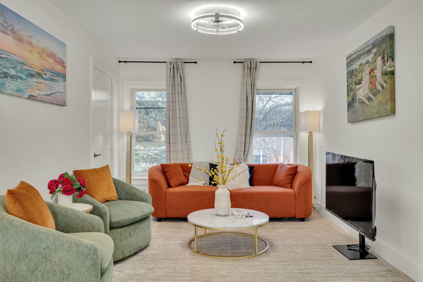 Modern 3br Apartment: 4 Bed, 2 Bath, 2 Floors, Games & Bbq - Cambridge, MA